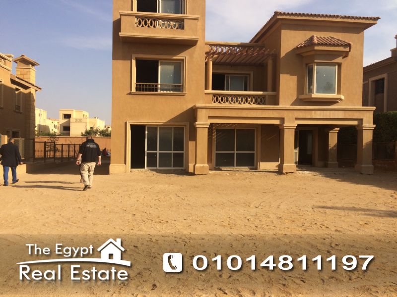 The Egypt Real Estate :1100 :Residential Stand Alone Villa For Sale in Bellagio Compound - Cairo - Egypt