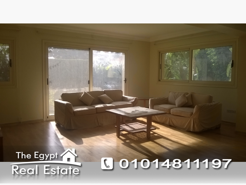 The Egypt Real Estate :Residential Ground Floor For Rent in Katameya Heights - Cairo - Egypt :Photo#4