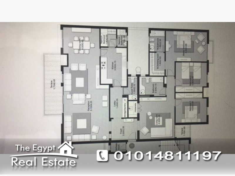 The Egypt Real Estate :Residential Apartments For Sale in Eastown Compound - Cairo - Egypt :Photo#4