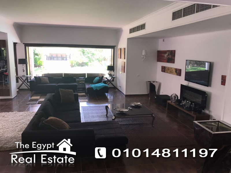 The Egypt Real Estate :Residential Villas For Rent in Katameya Heights - Cairo - Egypt :Photo#4