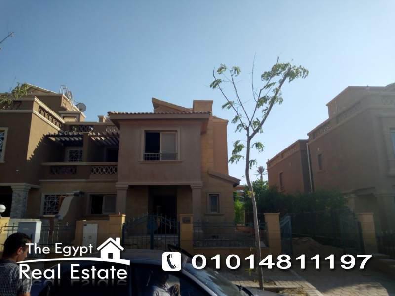 The Egypt Real Estate :Residential Twin House For Sale in Bellagio Compound - Cairo - Egypt :Photo#3