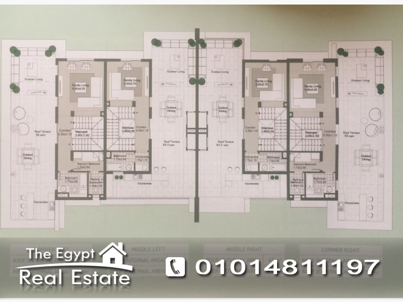 The Egypt Real Estate :Residential Townhouse For Sale in Villette Compound - Cairo - Egypt :Photo#6