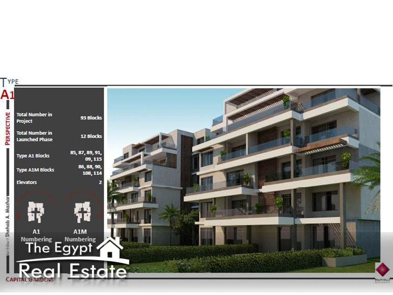 The Egypt Real Estate :170 :Residential Apartments For Sale in  New Cairo - Cairo - Egypt
