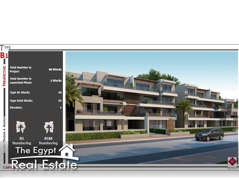 The Egypt Real Estate :173 :Residential Apartments For Sale in  New Cairo - Cairo - Egypt