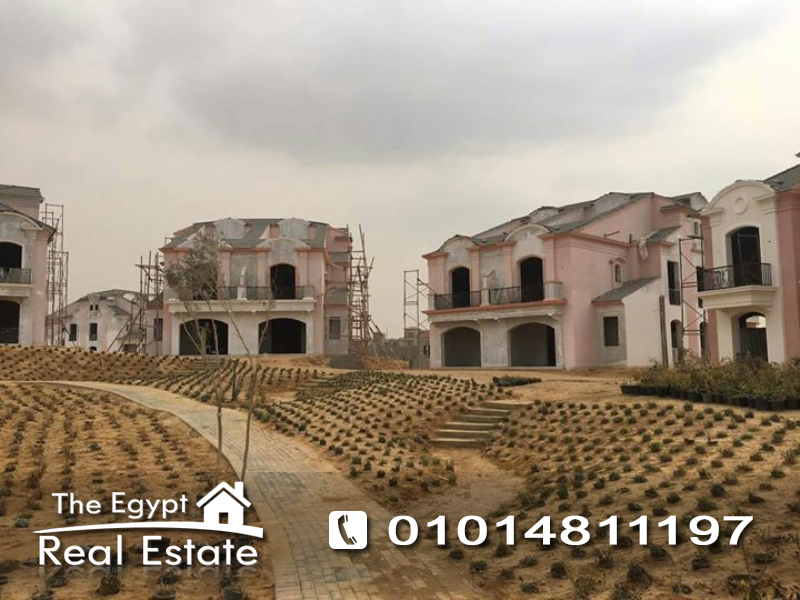 The Egypt Real Estate :Residential Twin House For Sale in Layan Residence Compound - Cairo - Egypt :Photo#1