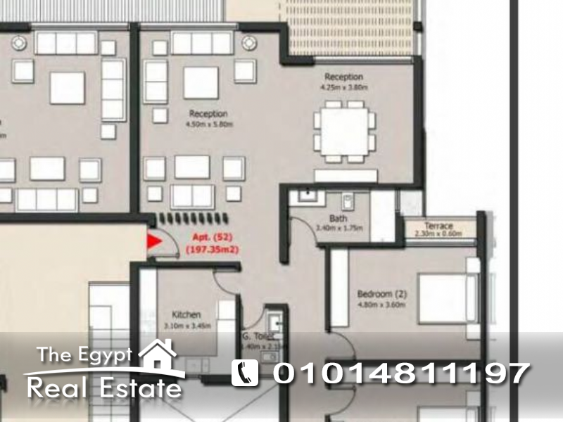 The Egypt Real Estate :Residential Apartments For Sale in Capital Gardens Compound - Cairo - Egypt :Photo#2