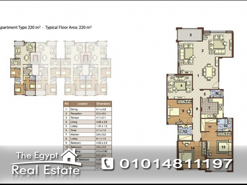 The Egypt Real Estate :Residential Apartments For Sale in Stone Park Compound - Cairo - Egypt :Photo#1