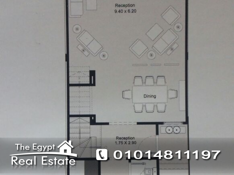 The Egypt Real Estate :1993 :Residential Townhouse For Sale in  Layan Residence Compound - Cairo - Egypt