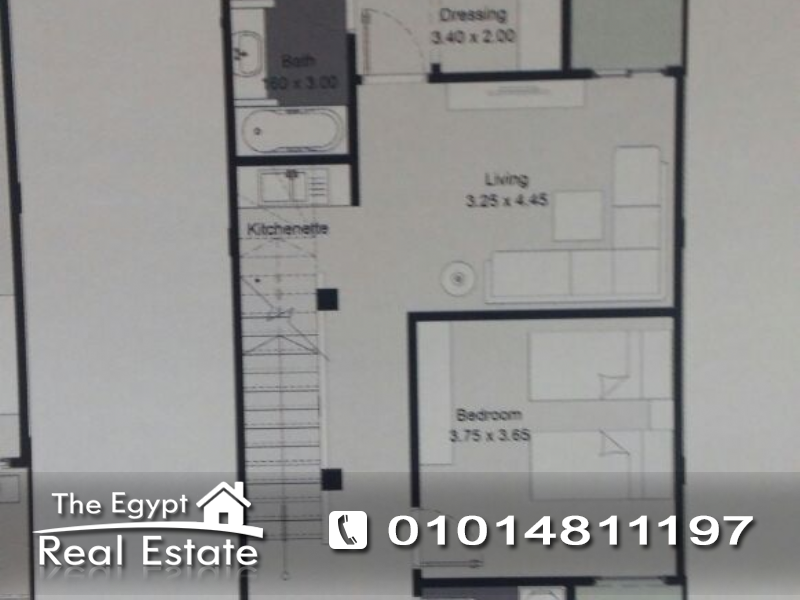 The Egypt Real Estate :Residential Townhouse For Sale in Layan Residence Compound - Cairo - Egypt :Photo#3