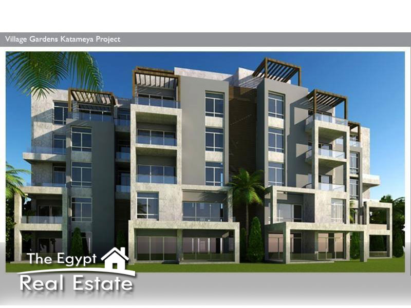 The Egypt Real Estate :Residential Penthouse For Sale in Village Gardens Katameya - Cairo - Egypt :Photo#1