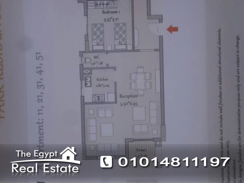 ذا إيجبت ريل إستيت :سكنى شقق للبيع فى تاج سيتى - القاهرة - مصر :Photo#2