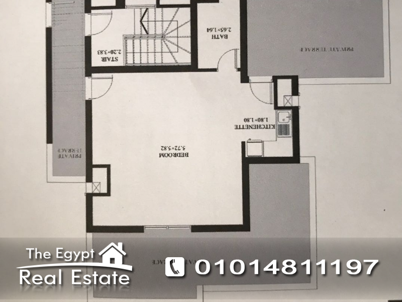 The Egypt Real Estate :Residential Penthouse For Sale in Katameya Plaza - Cairo - Egypt :Photo#3