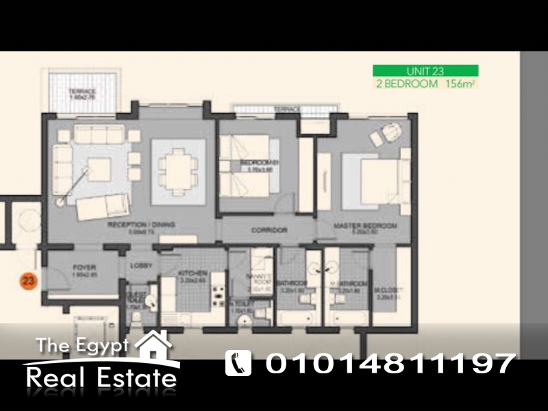 The Egypt Real Estate :Residential Apartments For Sale in  Eastown Compound - Cairo - Egypt