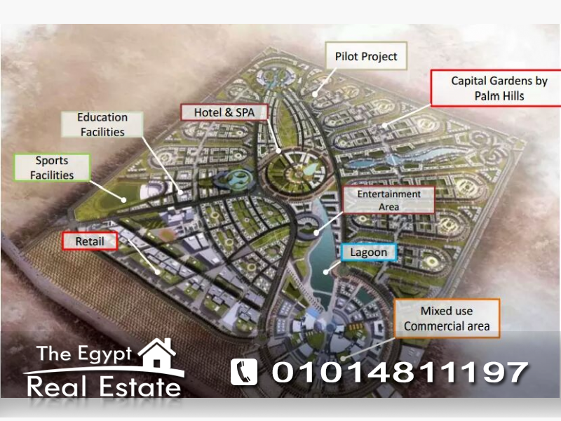 The Egypt Real Estate :Residential Villas For Sale in Sarai - Cairo - Egypt :Photo#5