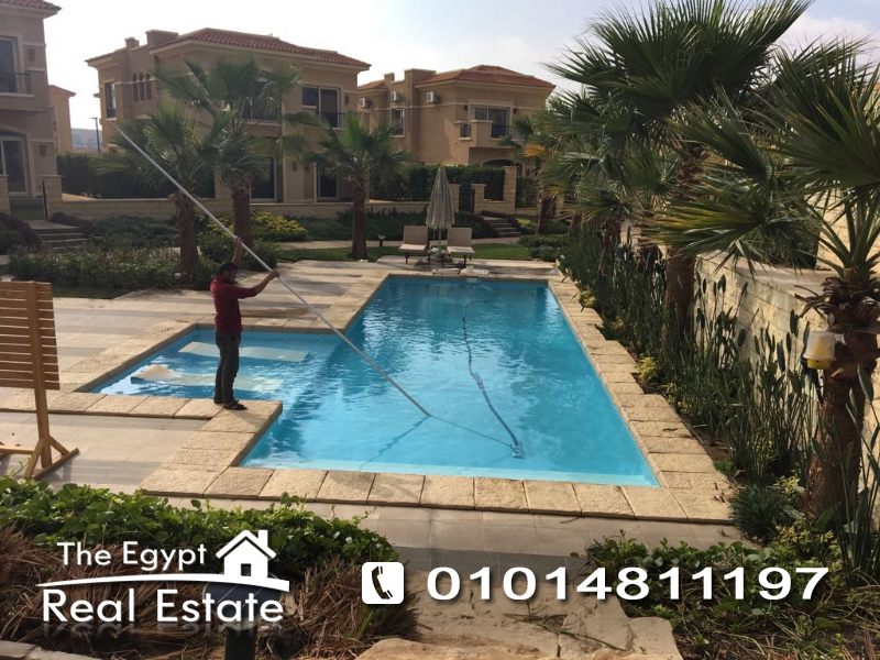 The Egypt Real Estate :Residential Townhouse For Rent in Stone Park Compound - Cairo - Egypt :Photo#1