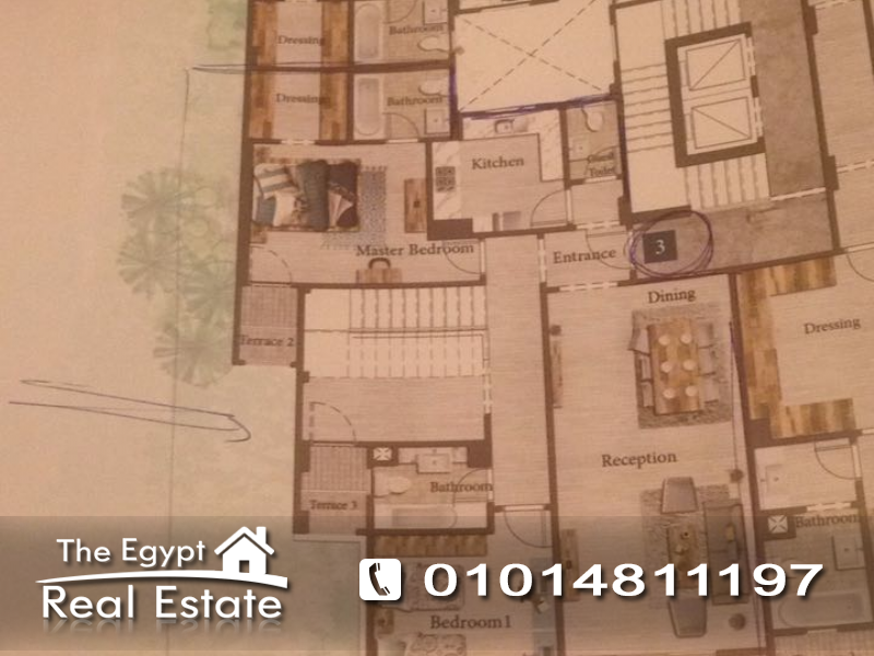 The Egypt Real Estate :Residential Penthouse For Sale in L'Avenir Compound - Cairo - Egypt :Photo#4