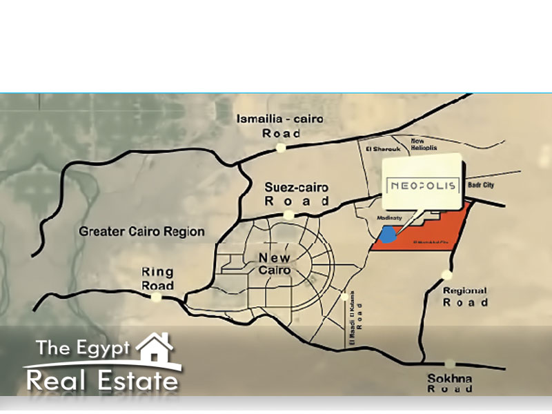 The Egypt Real Estate :Residential Apartments For Sale in Neopolis Wadi Degla - Cairo - Egypt :Photo#2