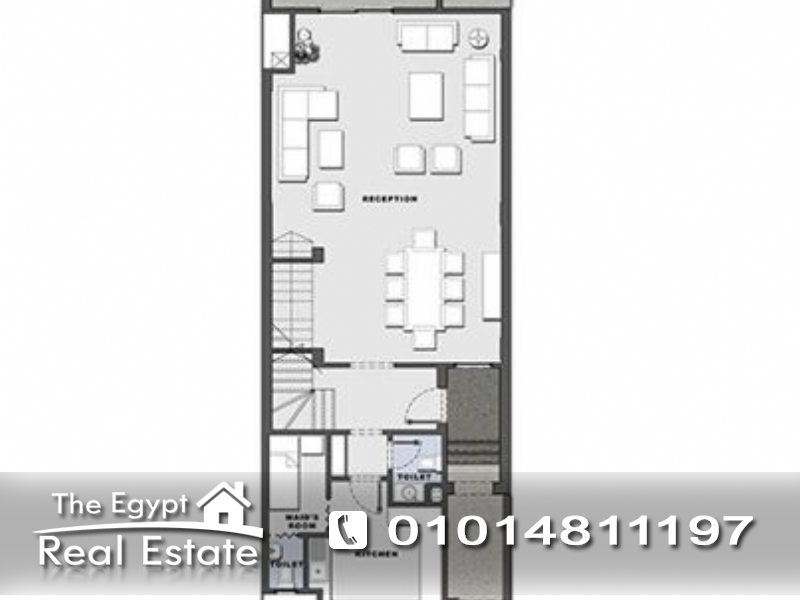 The Egypt Real Estate :Residential Townhouse For Sale in Layan Residence Compound - Cairo - Egypt :Photo#5