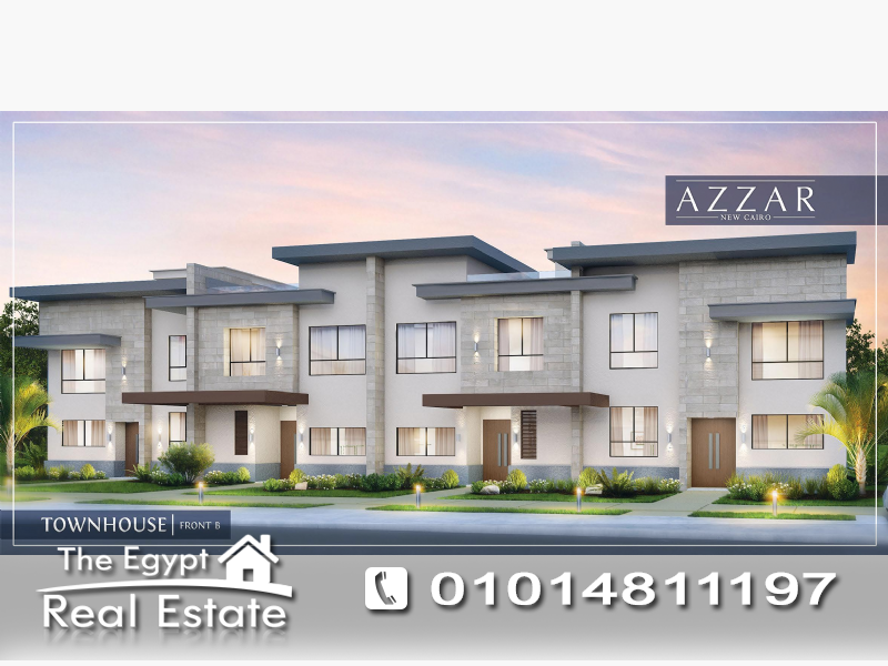 The Egypt Real Estate :Residential Townhouse For Sale in  Azzar New Cairo - Cairo - Egypt