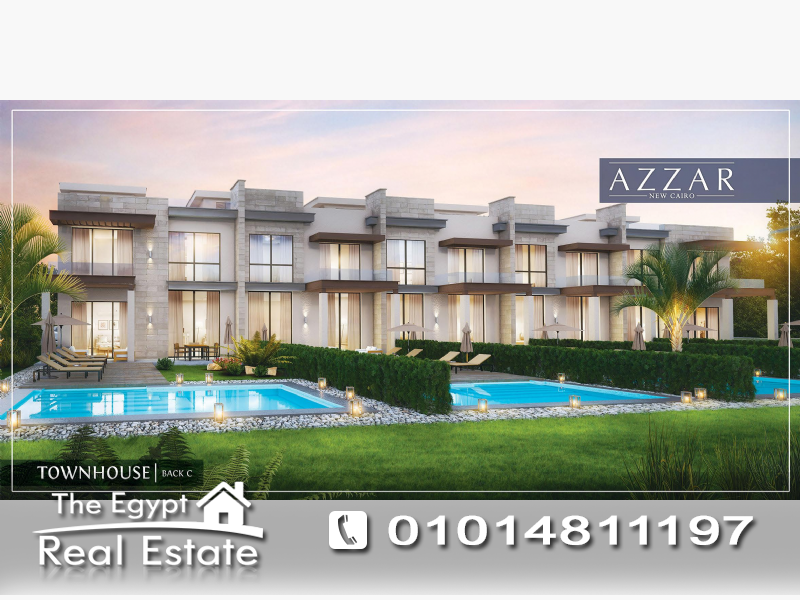 The Egypt Real Estate :Residential Townhouse For Sale in Azzar New Cairo - Cairo - Egypt :Photo#2
