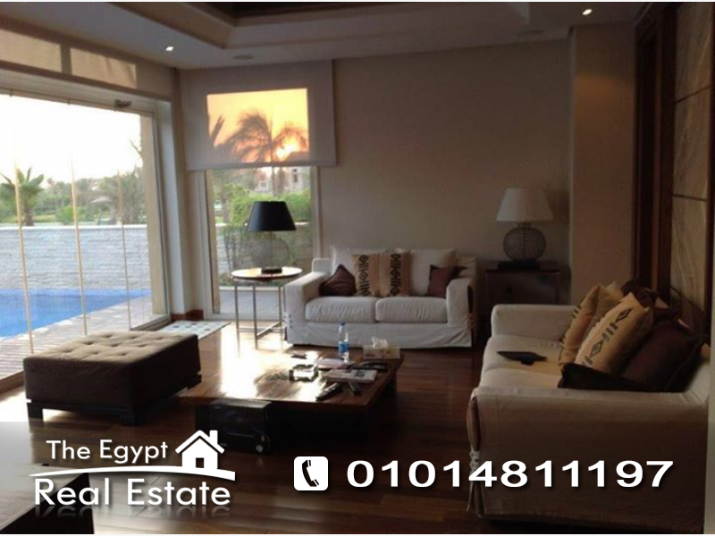The Egypt Real Estate :Residential Stand Alone Villa For Sale in  Swan Lake Compound - Cairo - Egypt