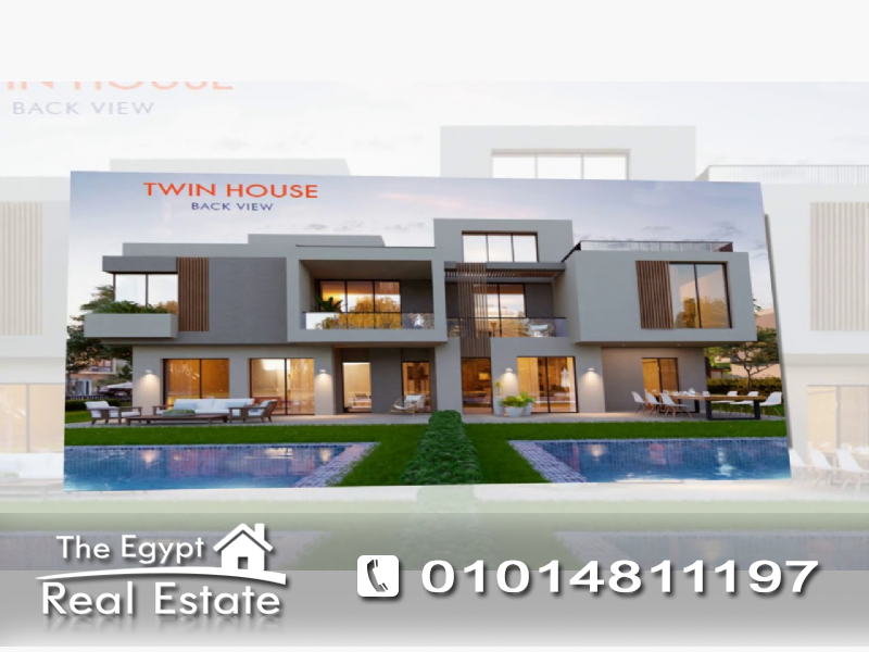 The Egypt Real Estate :Residential Twin House For Sale in Sodic East - Cairo - Egypt :Photo#1