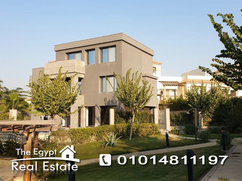 The Egypt Real Estate :Residential Twin House For Rent in  Katameya Residence - Cairo - Egypt