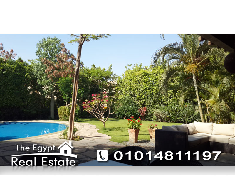 The Egypt Real Estate :Residential Stand Alone Villa For Rent in  Katameya Heights - Cairo - Egypt