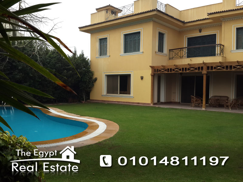 The Egypt Real Estate :Residential Stand Alone Villa For Rent in Katameya Heights - Cairo - Egypt :Photo#2