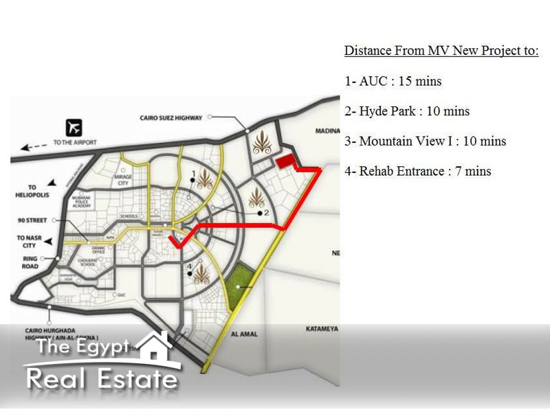 The Egypt Real Estate :Residential Apartments For Sale in Mountain View iCity Compound - Cairo - Egypt :Photo#2