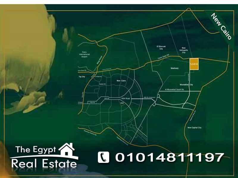 The Egypt Real Estate :461 :Residential Apartments For Sale in  New Cairo - Cairo - Egypt