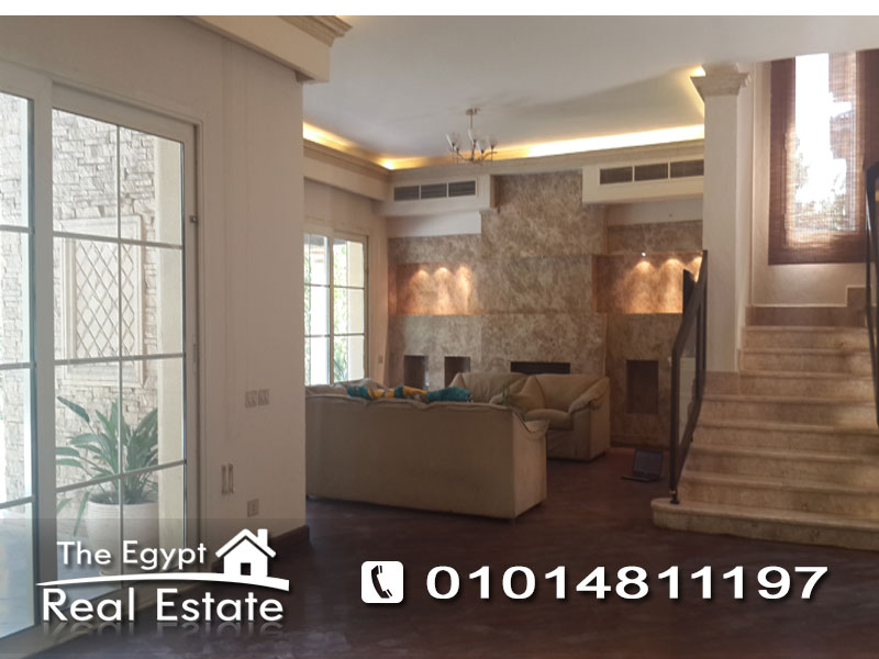 The Egypt Real Estate :Residential Villas For Rent in Katameya Heights - Cairo - Egypt :Photo#11