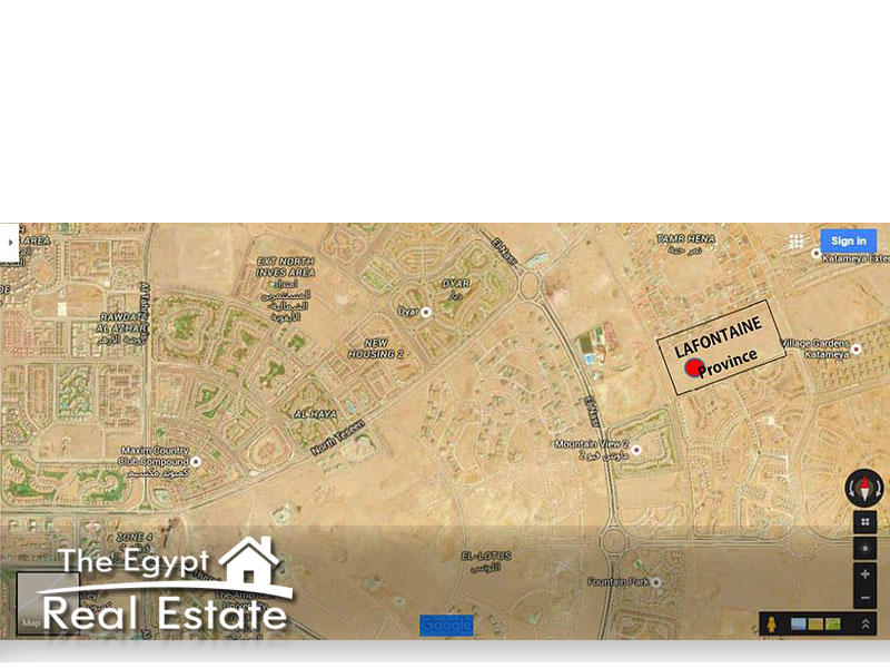 The Egypt Real Estate :562 :Residential Townhouse For Sale in  La Fontaine Compound - Cairo - Egypt
