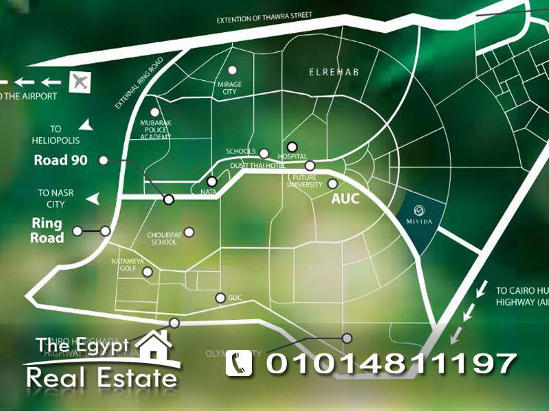 The Egypt Real Estate :663 :Residential Ground Floor For Sale in  Boulevard Compound - Cairo - Egypt