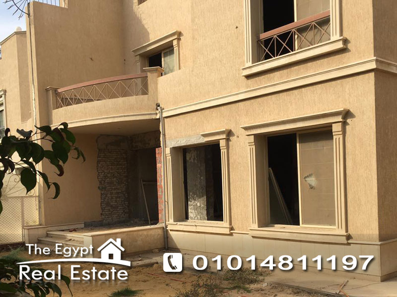 The Egypt Real Estate :Residential Twin House For Sale in Flowers Park Compound - Cairo - Egypt :Photo#1