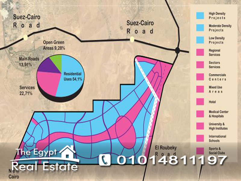 ذا إيجبت ريل إستيت :سكنى شقق للبيع فى كمبوند جرين سكوير - القاهرة - مصر :Photo#3