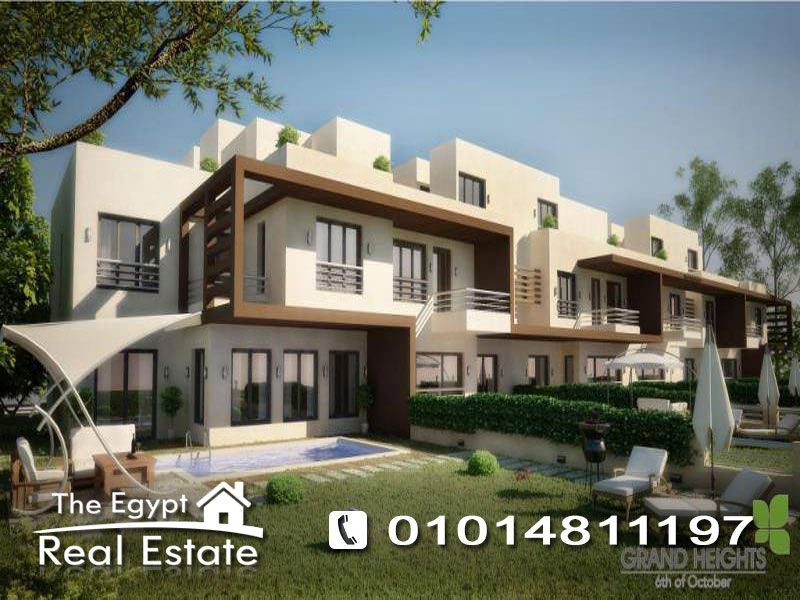 The Egypt Real Estate :845 :Residential Twin House For Rent in  Grand Heights - Giza - Egypt