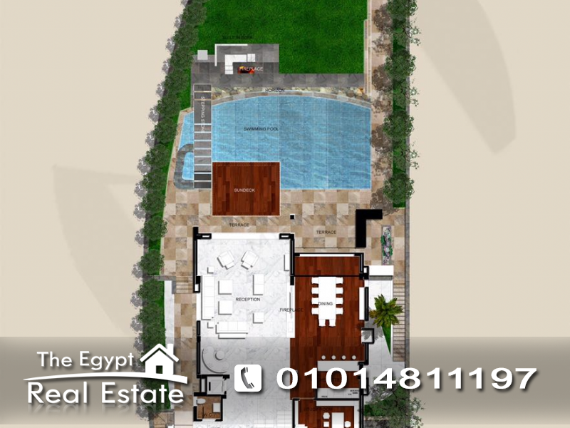 The Egypt Real Estate :Residential Stand Alone Villa For Sale in Lake View - Cairo - Egypt :Photo#8